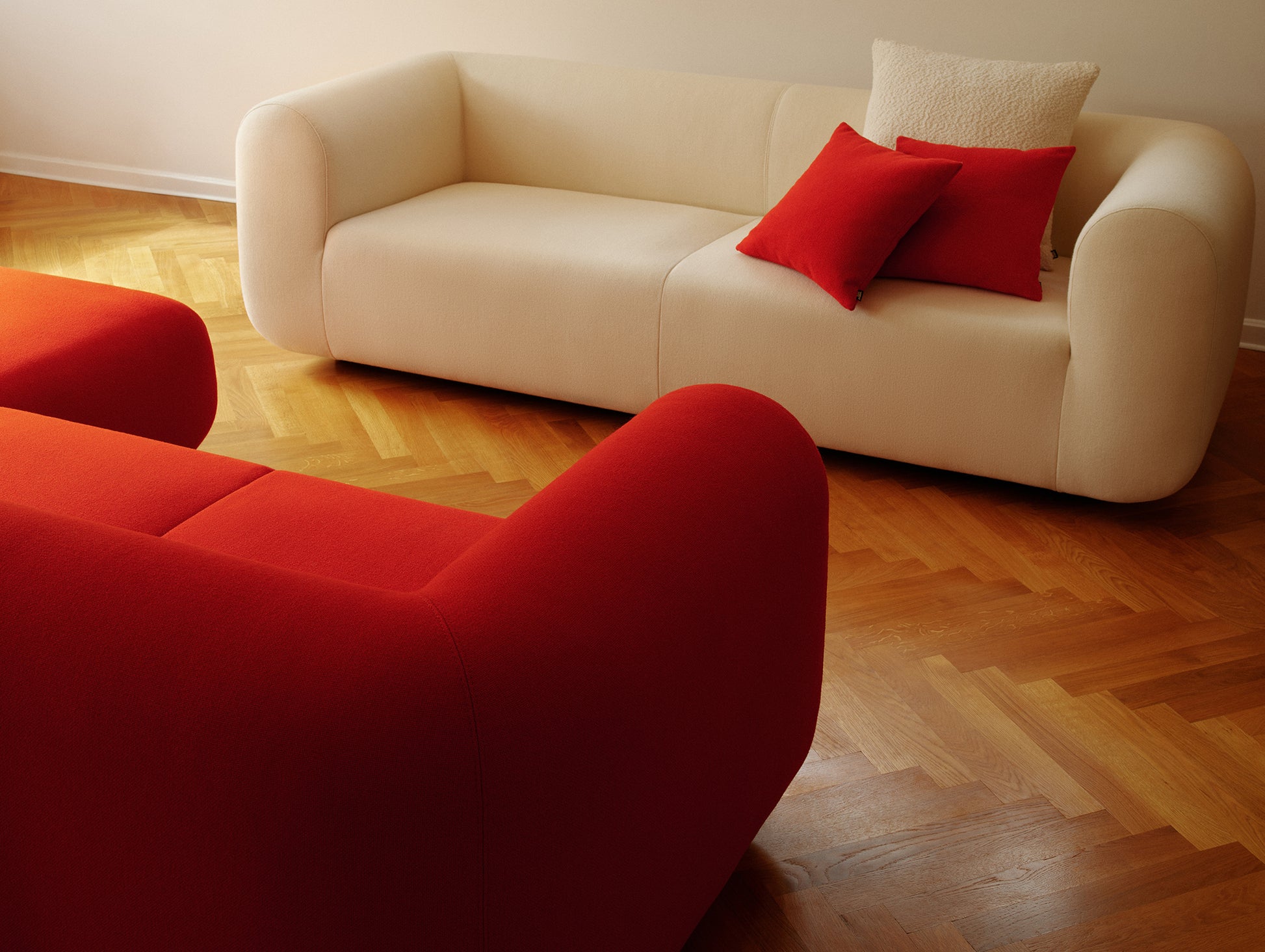 Plump 2.5-Seater Modular Sofa by Tom Dixon