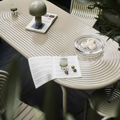 Groove Stool by Tom Dixon - Putty