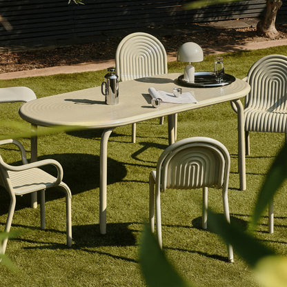 Groove Stool by Tom Dixon - Putty