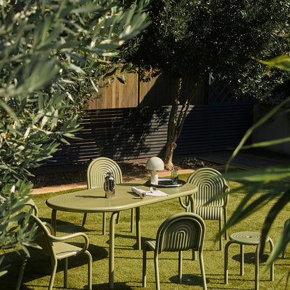 Groove Side Chair by Tom Dixon - Moss
