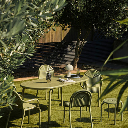 Groove Stool by Tom Dixon - Moss