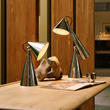 Pose Portable Lamp by Tom Dixon - Silver