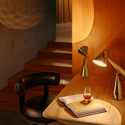 Fat Work Office Chair by Tom Dixon - Camo Leather Black