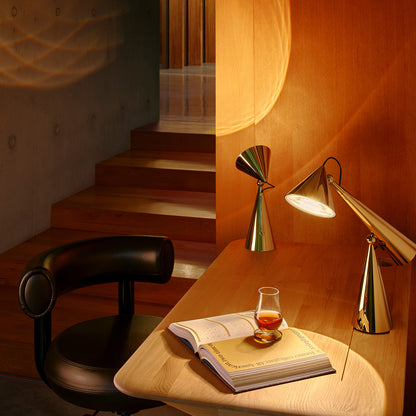 Pose Portable Lamp by Tom Dixon - Gold