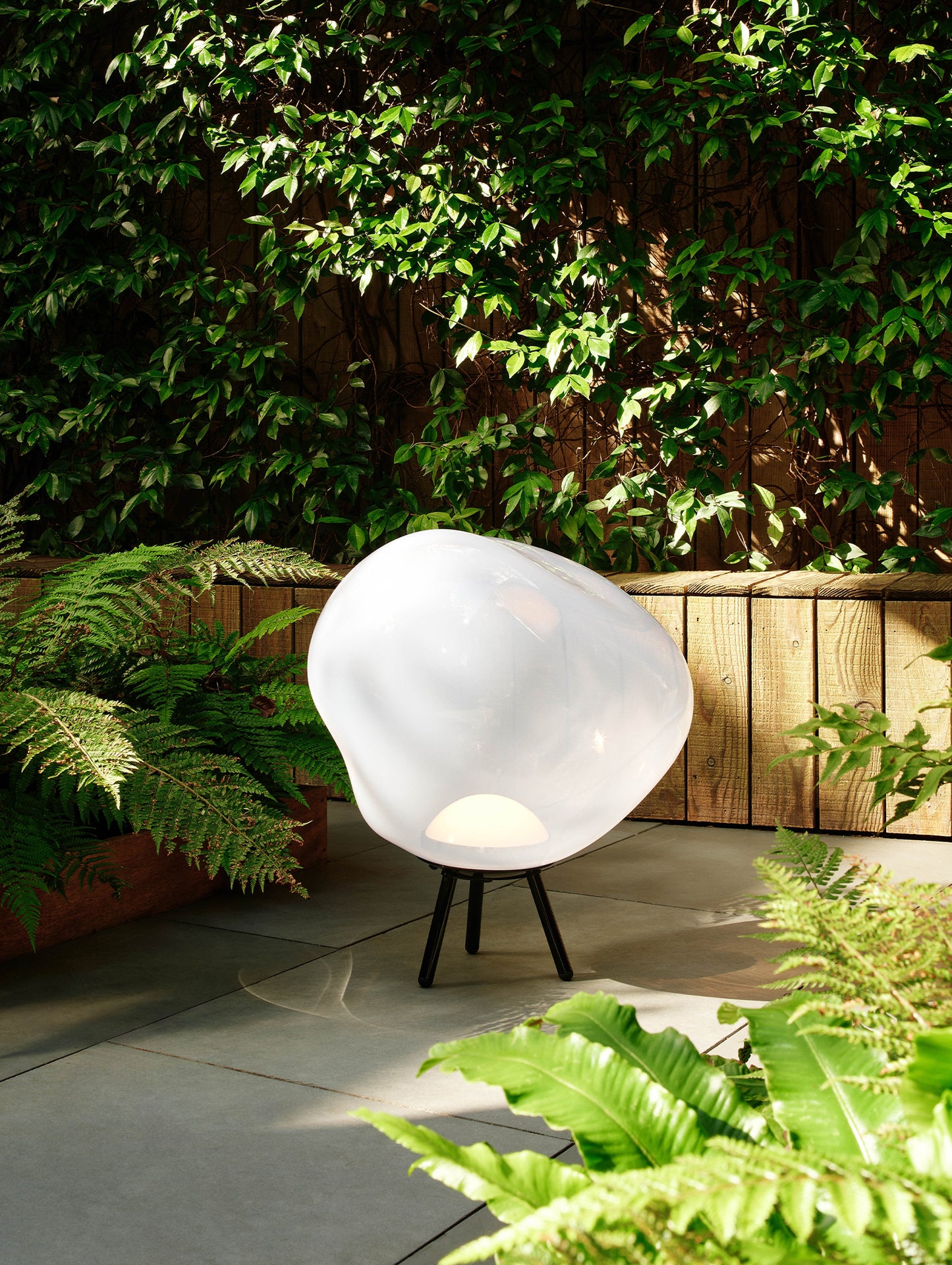 Melt Large LED Portable Lamp by Tom Dixon - Opal