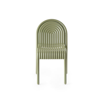 Groove Side Chair by Tom Dixon - Moss