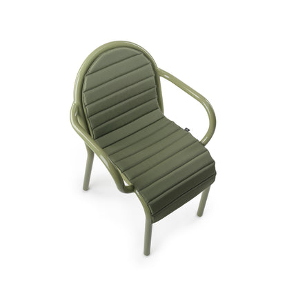 Groove Full Seat Cushion by Tom Dixon - Moss