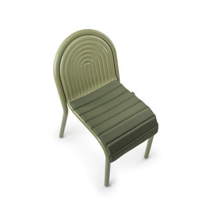 Groove Seat Cushion by Tom Dixon - Moss
