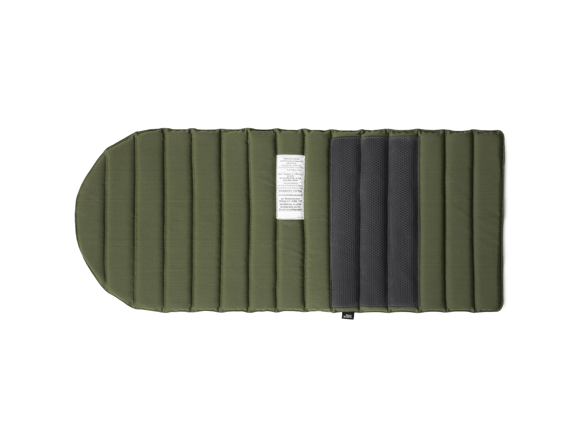 Groove Full Seat Cushion by Tom Dixon - Moss