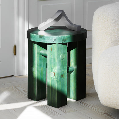 Fyr Stool by Normann Copenhagen - Dark Green