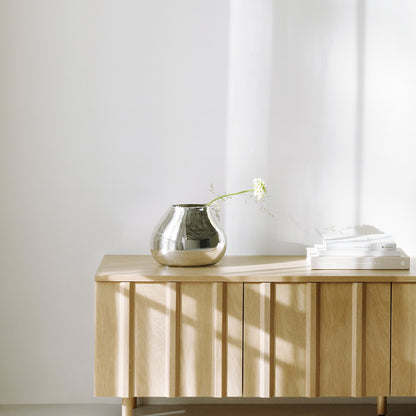 Rib Sideboard by Normann Copenhagen - Low / Lacquered Oak Veneer