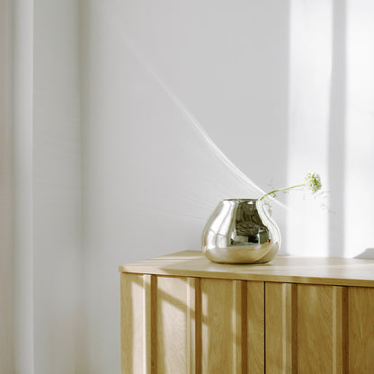 Rib Sideboard by Normann Copenhagen - Low / Lacquered Oak Veneer