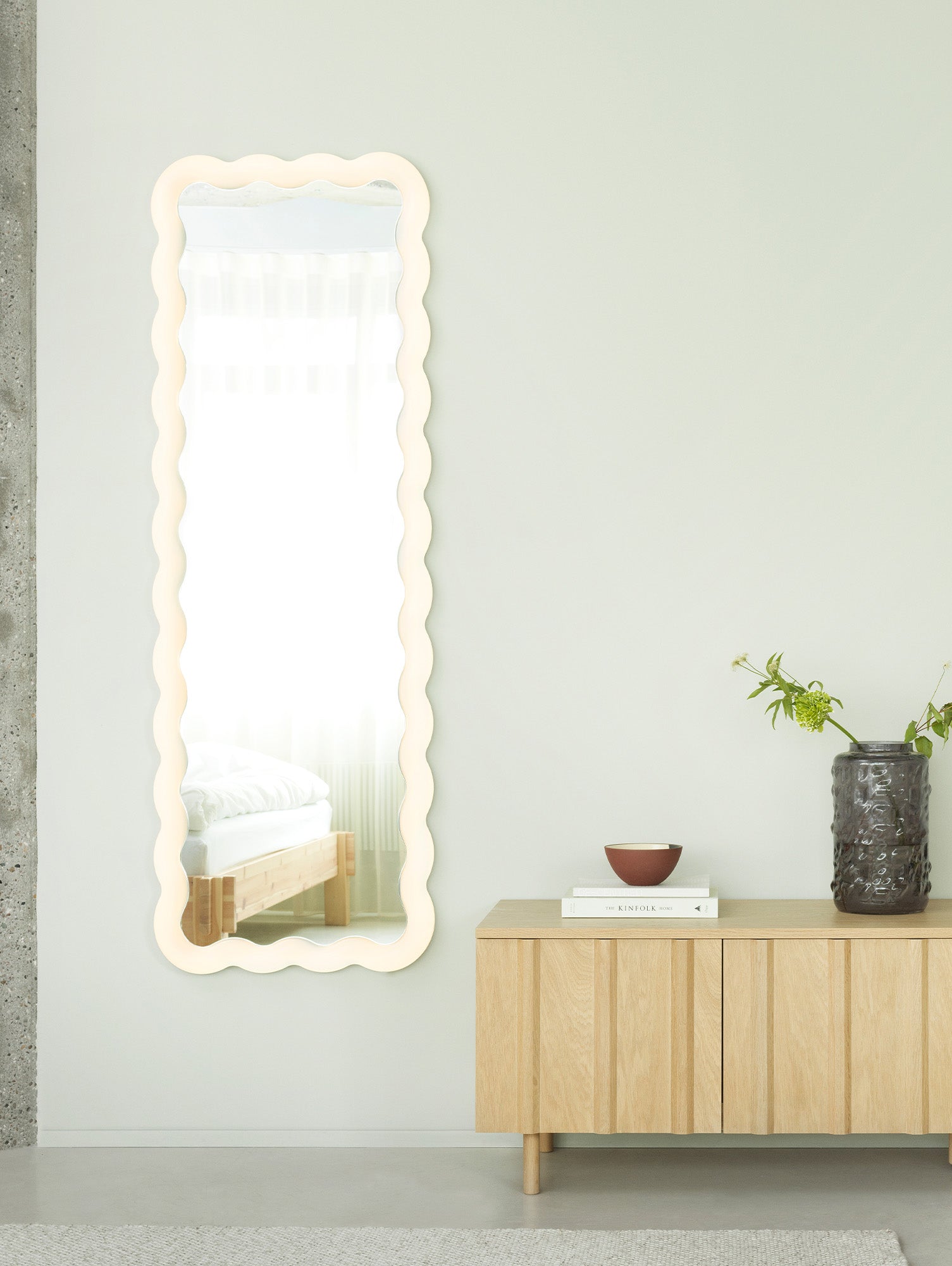 Rib Sideboard by Normann Copenhagen - Low / Lacquered Oak Veneer