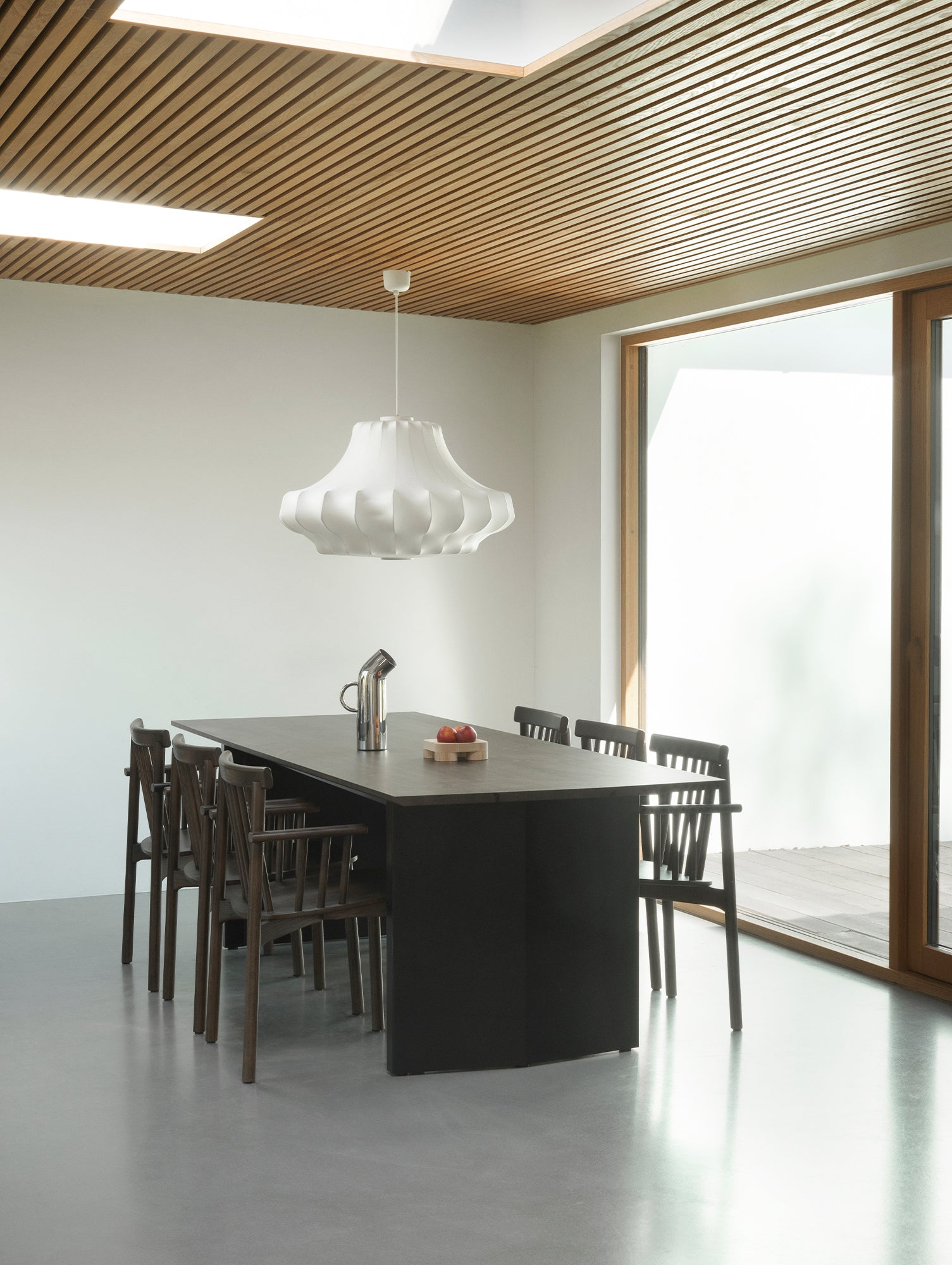 Pind Armchair by Normann Copenhagen  - Brown Stained Ash