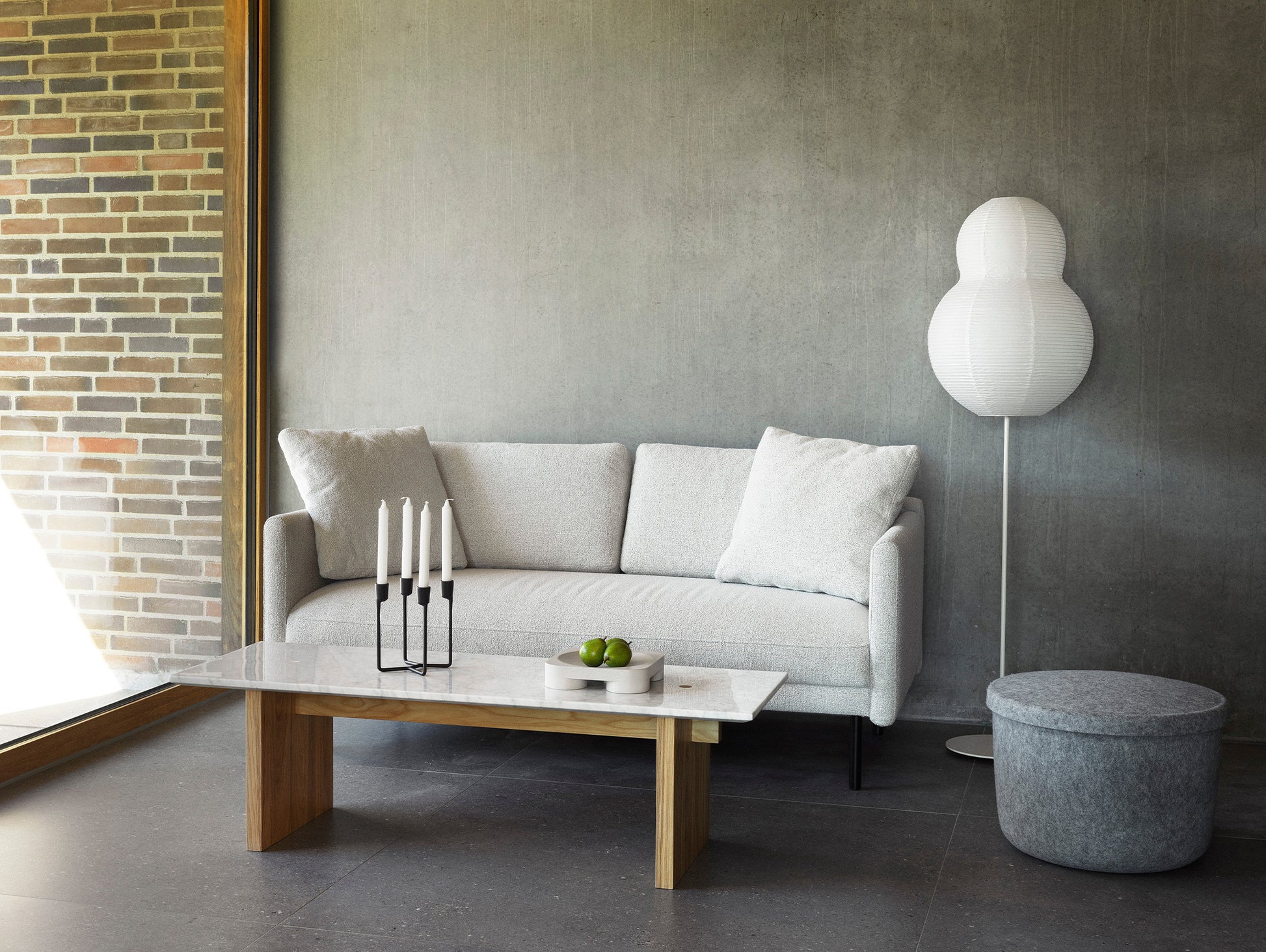 Rar 2-Seater Sofa by Normann Copenhagen - Venezia Off-White