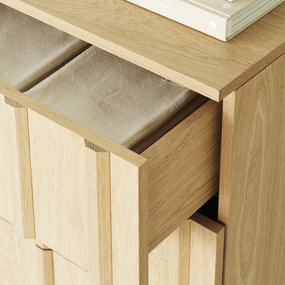 Rib Dresser by Normann Copenhagen - Lacquered Oak Veneer