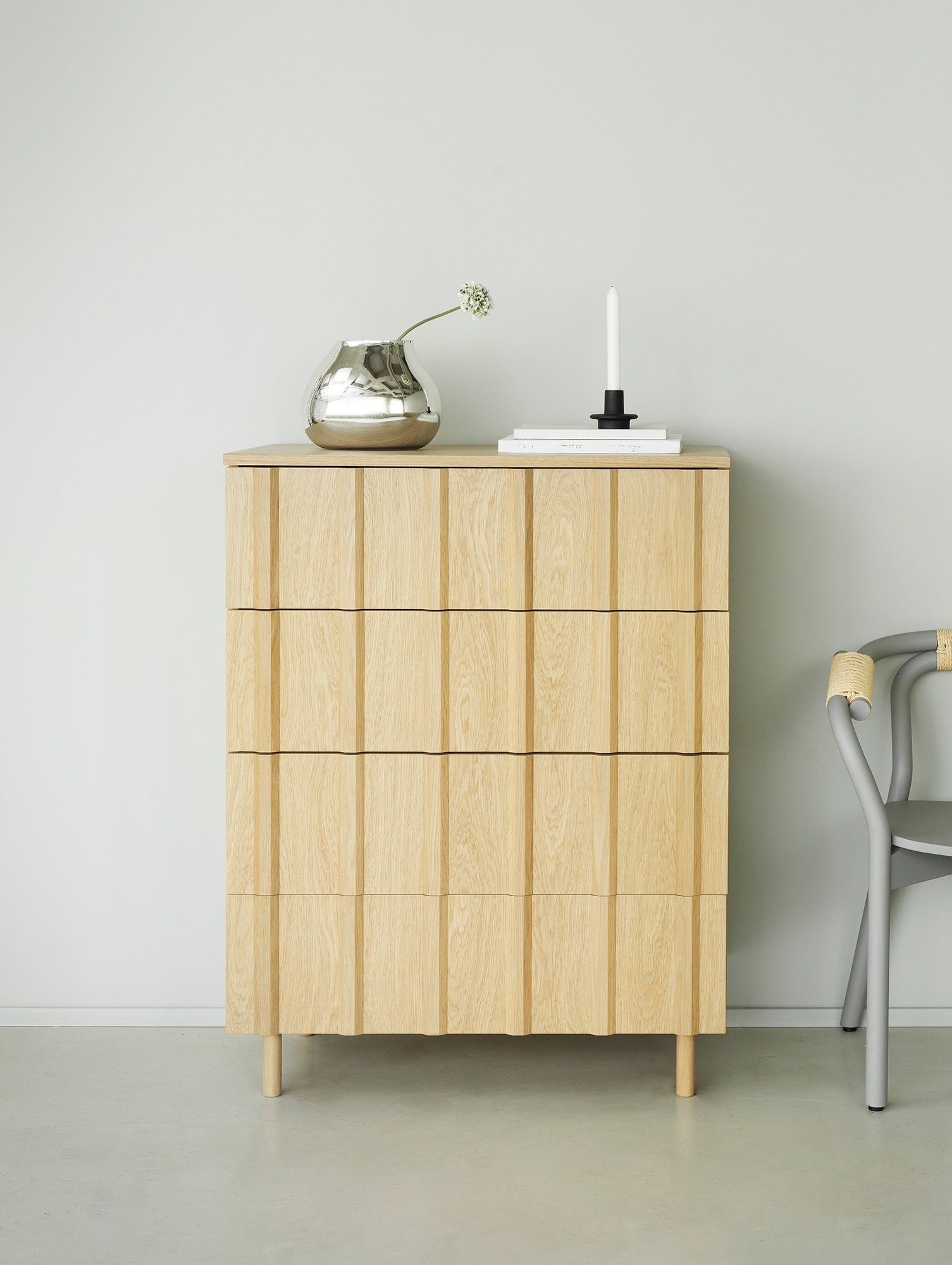 Rib Dresser by Normann Copenhagen - Lacquered Oak Veneer