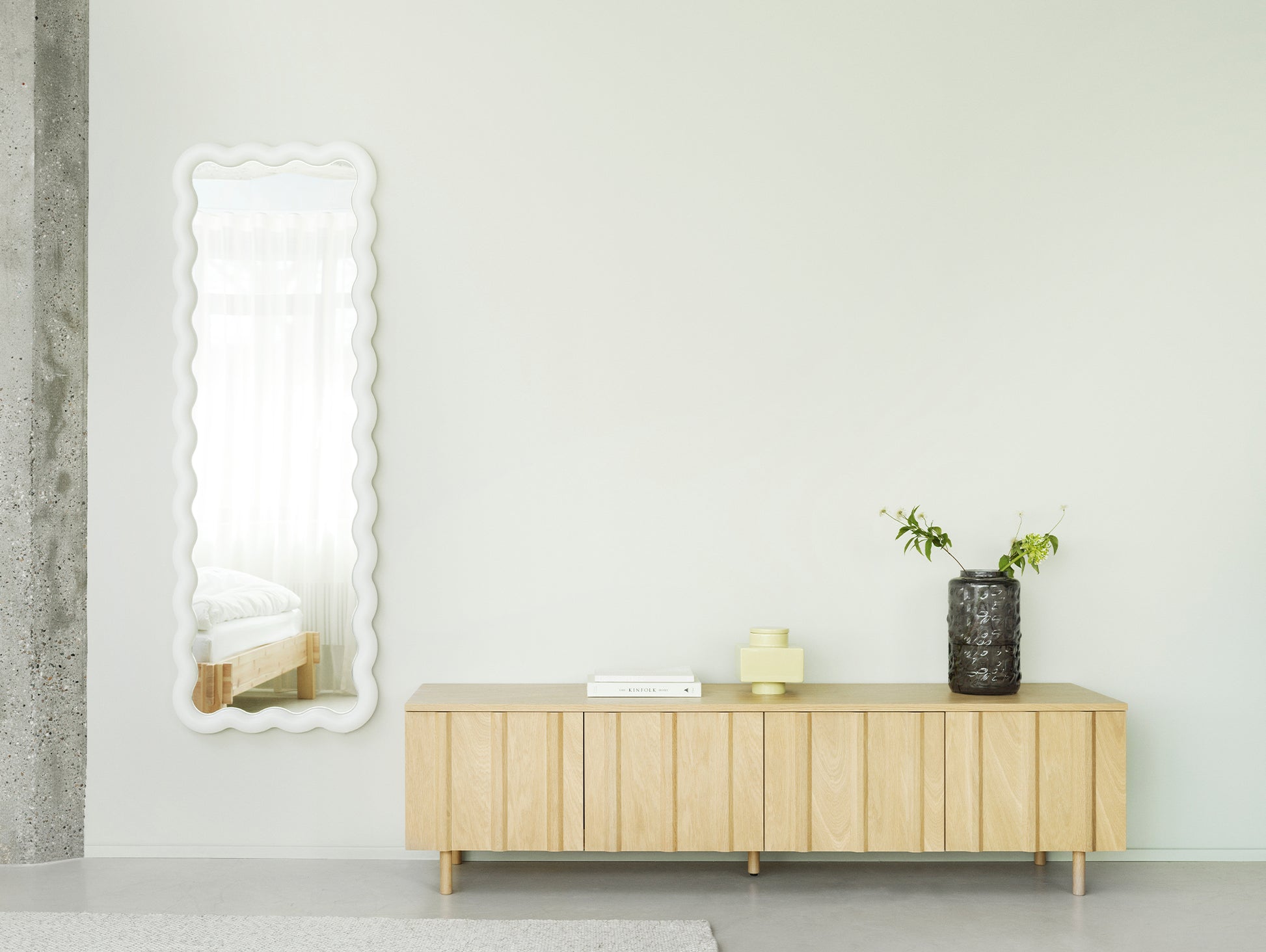 Illu Mirror by Normann Copenhagen - 160x55
