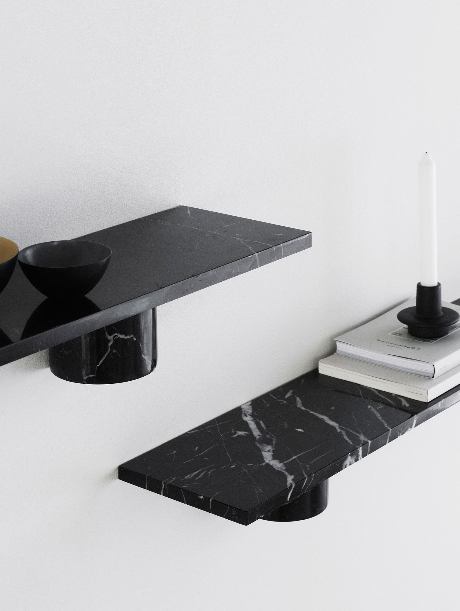 Sten Shelf by Normann Copenhagen - Black Nero Marquina Marble