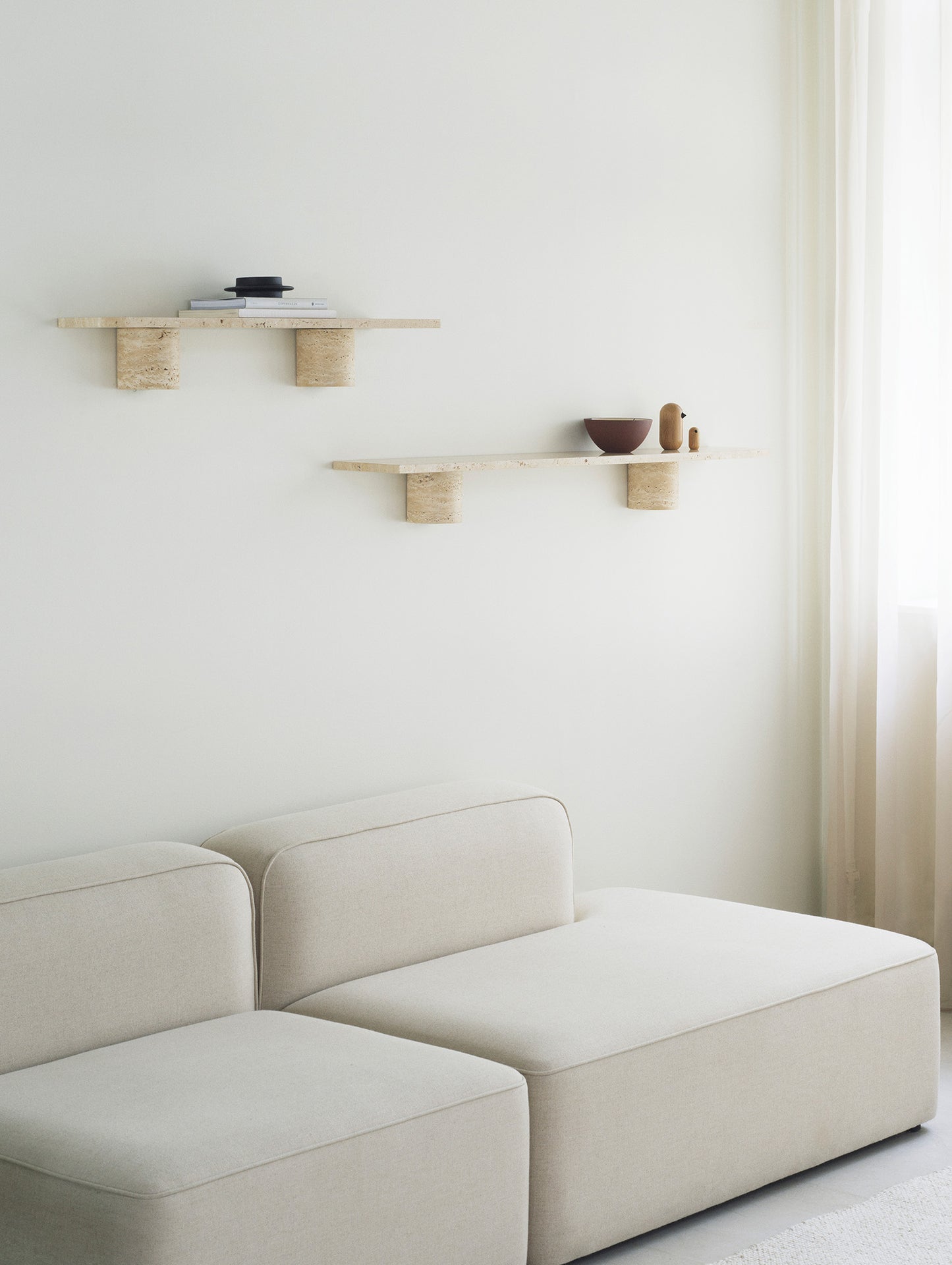 Sten Shelf by Normann Copenhagen - Travertine