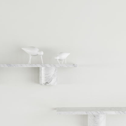 Sten Shelf by Normann Copenhagen - White Carrara Marble