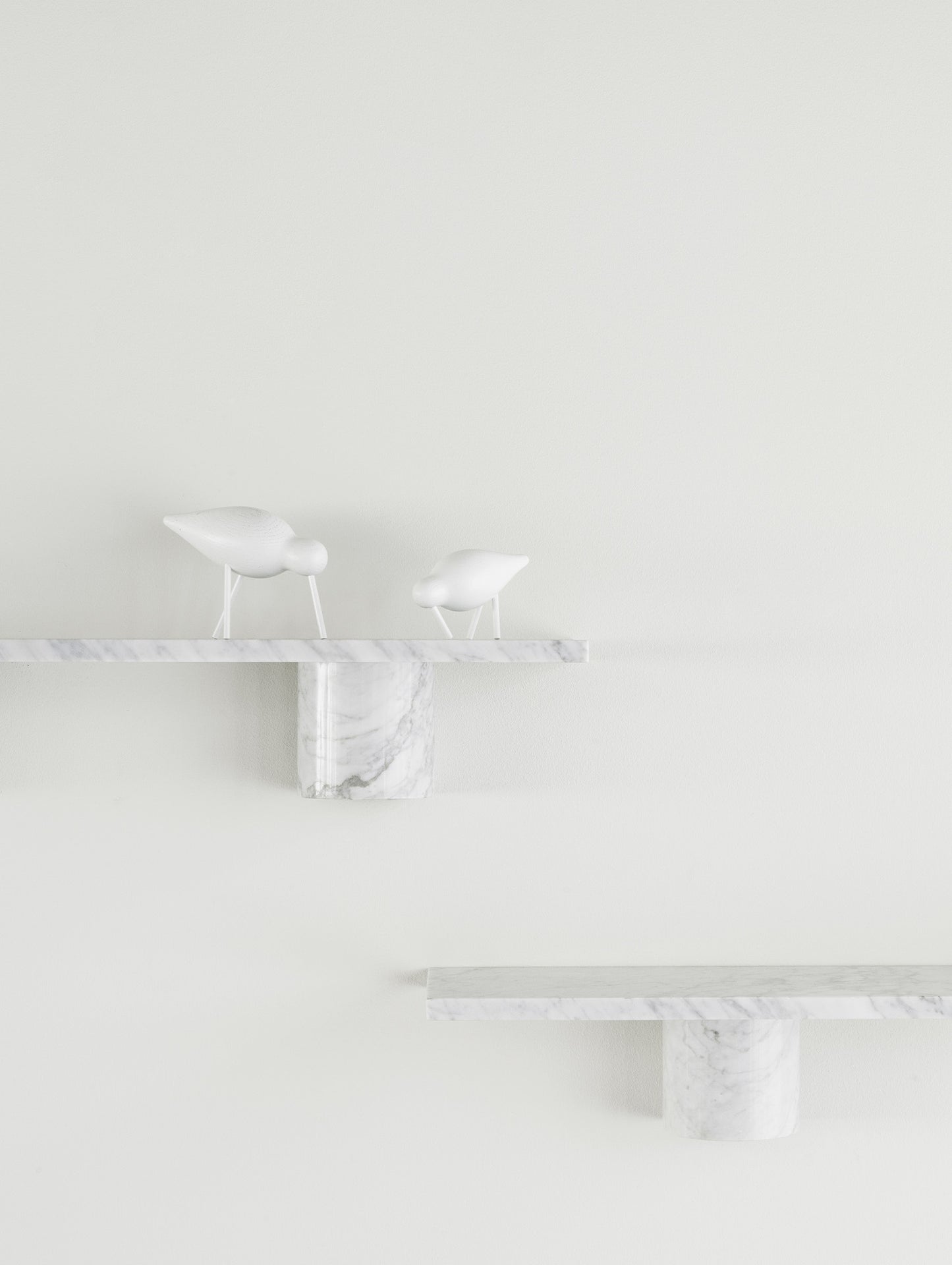 Sten Shelf by Normann Copenhagen - White Carrara Marble