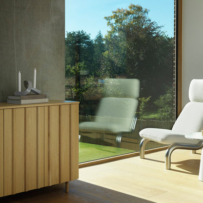 Rib Sideboard by Normann Copenhagen - High / Lacquered Oak Veneer