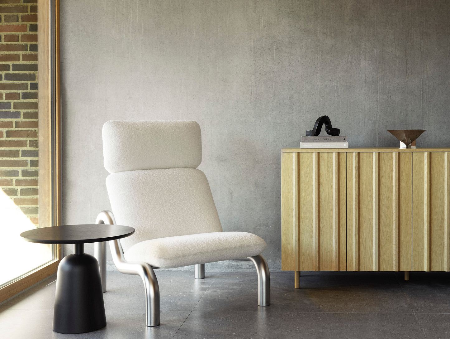 Rib Sideboard by Normann Copenhagen - High / Lacquered Oak Veneer
