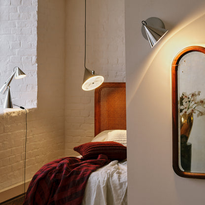 Pose LED Surface Light by Tom Dixon - Silver