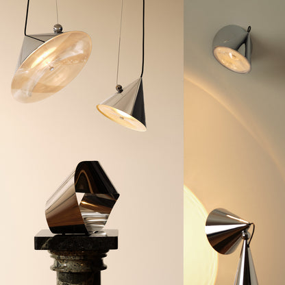 Pose LED Surface Light by Tom Dixon - Silver