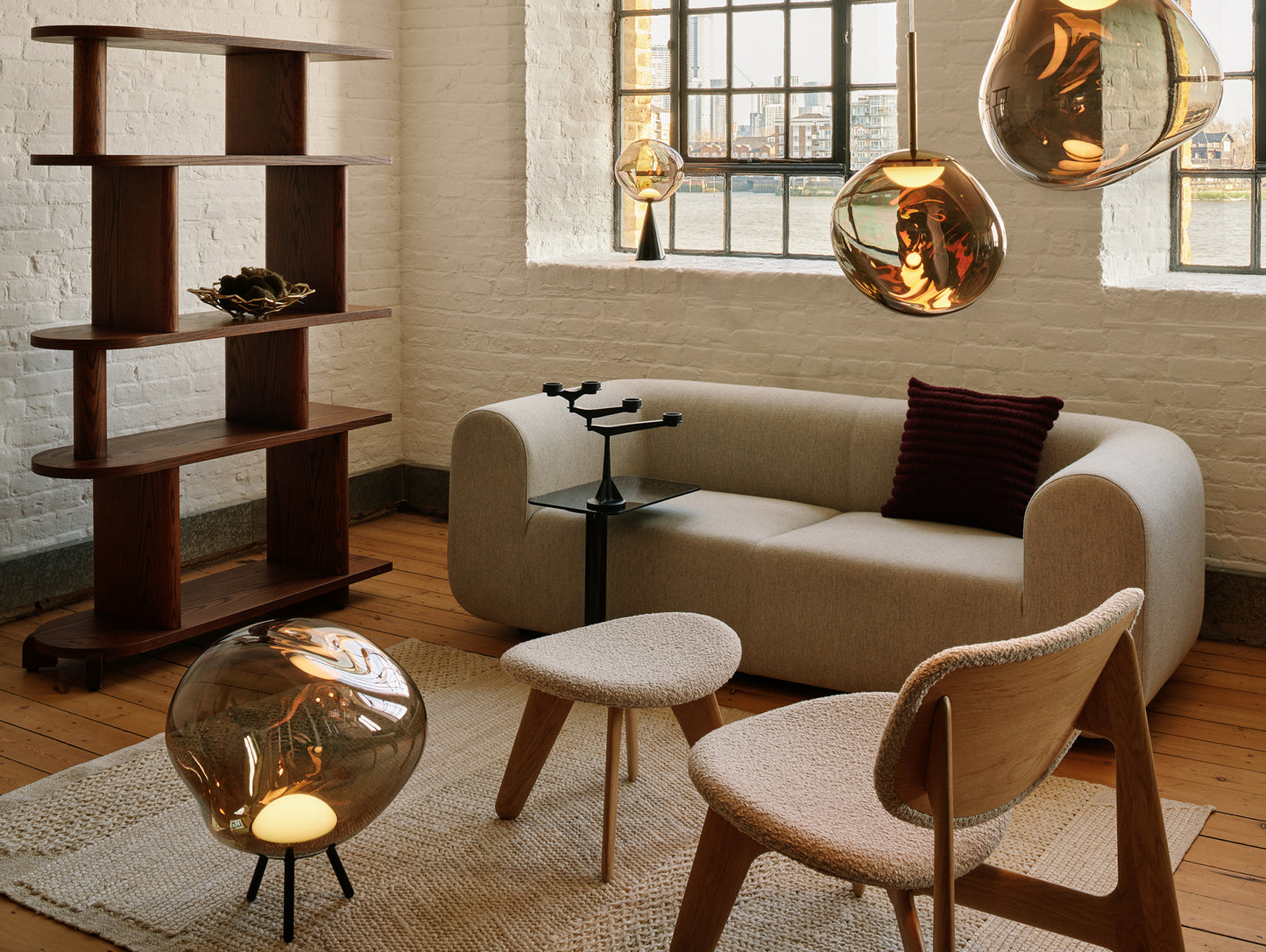 Melt Large LED Portable Lamp by Tom Dixon 