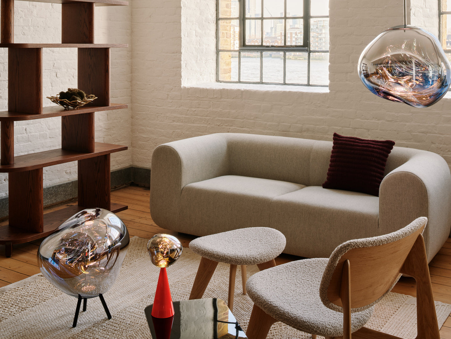 Melt Large LED Portable Lamp by Tom Dixon 