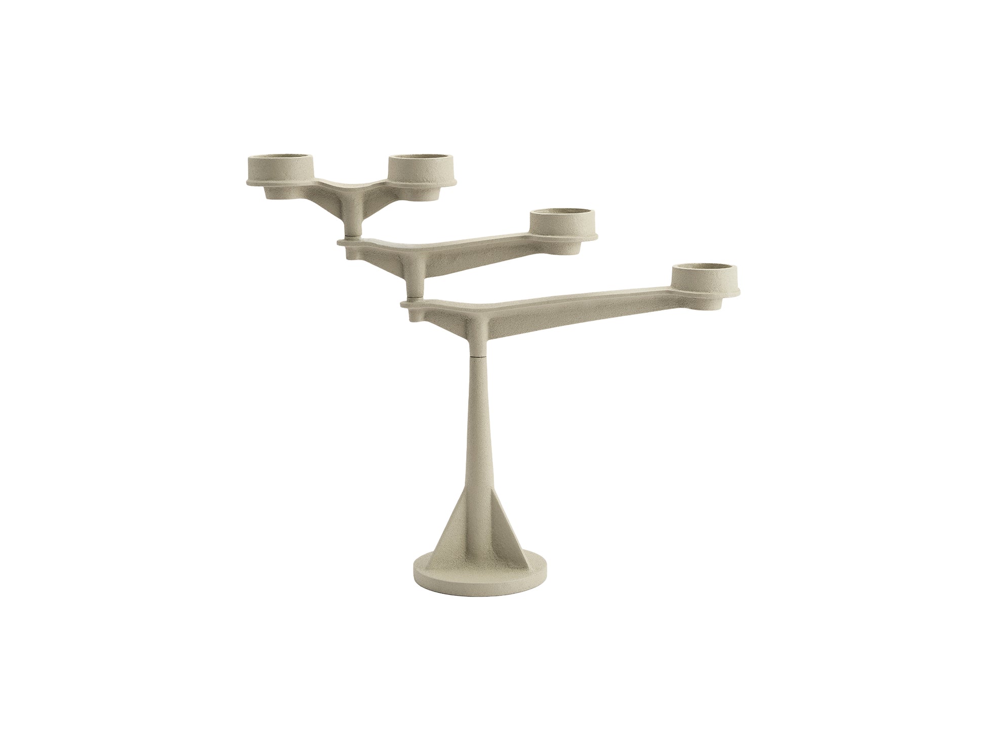 Spin Candelabra by Tom Dixon - Mini / Putty