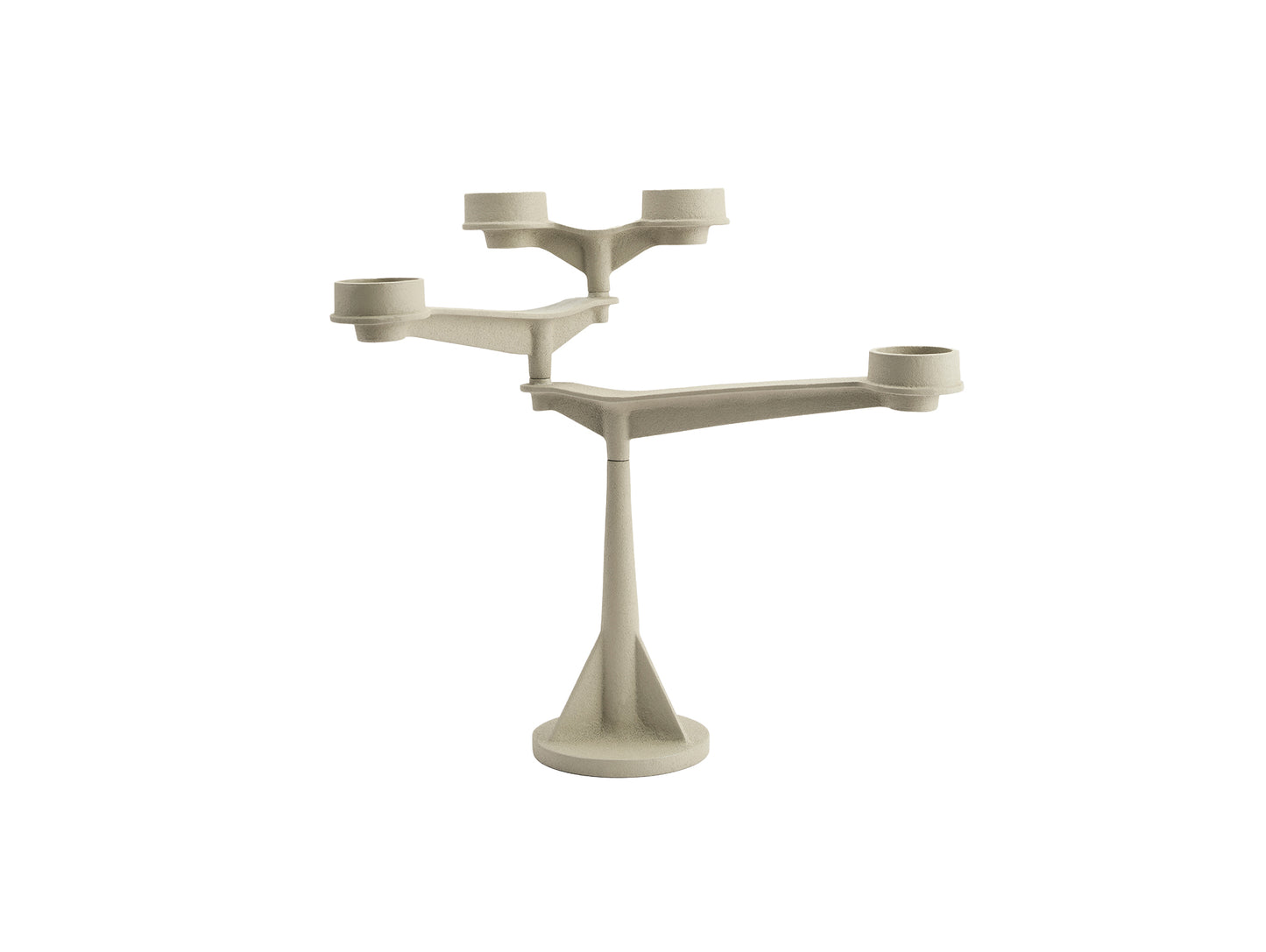 Spin Candelabra by Tom Dixon - Mini / Putty