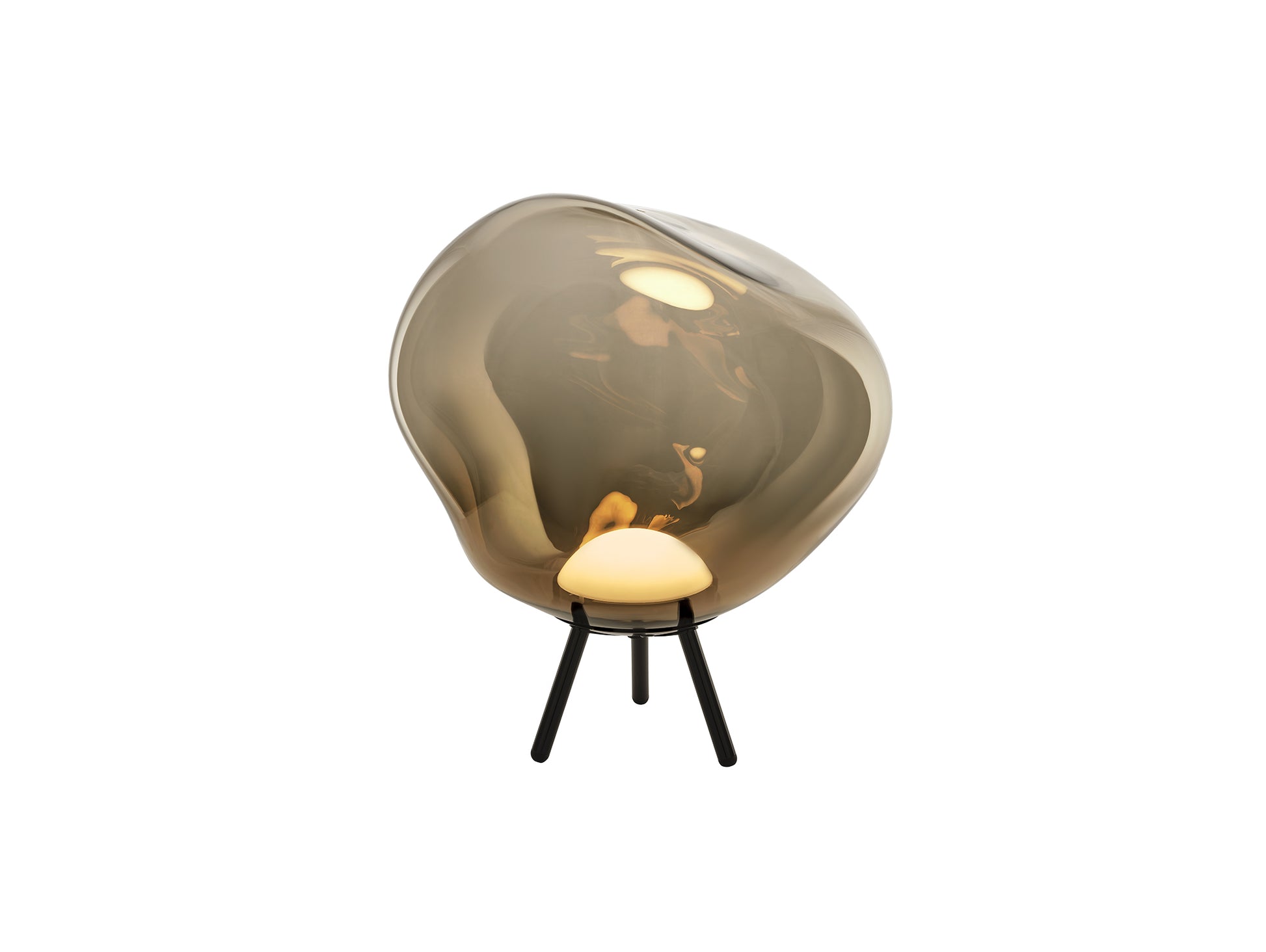 Melt Large LED Portable Lamp by Tom Dixon - Gold
