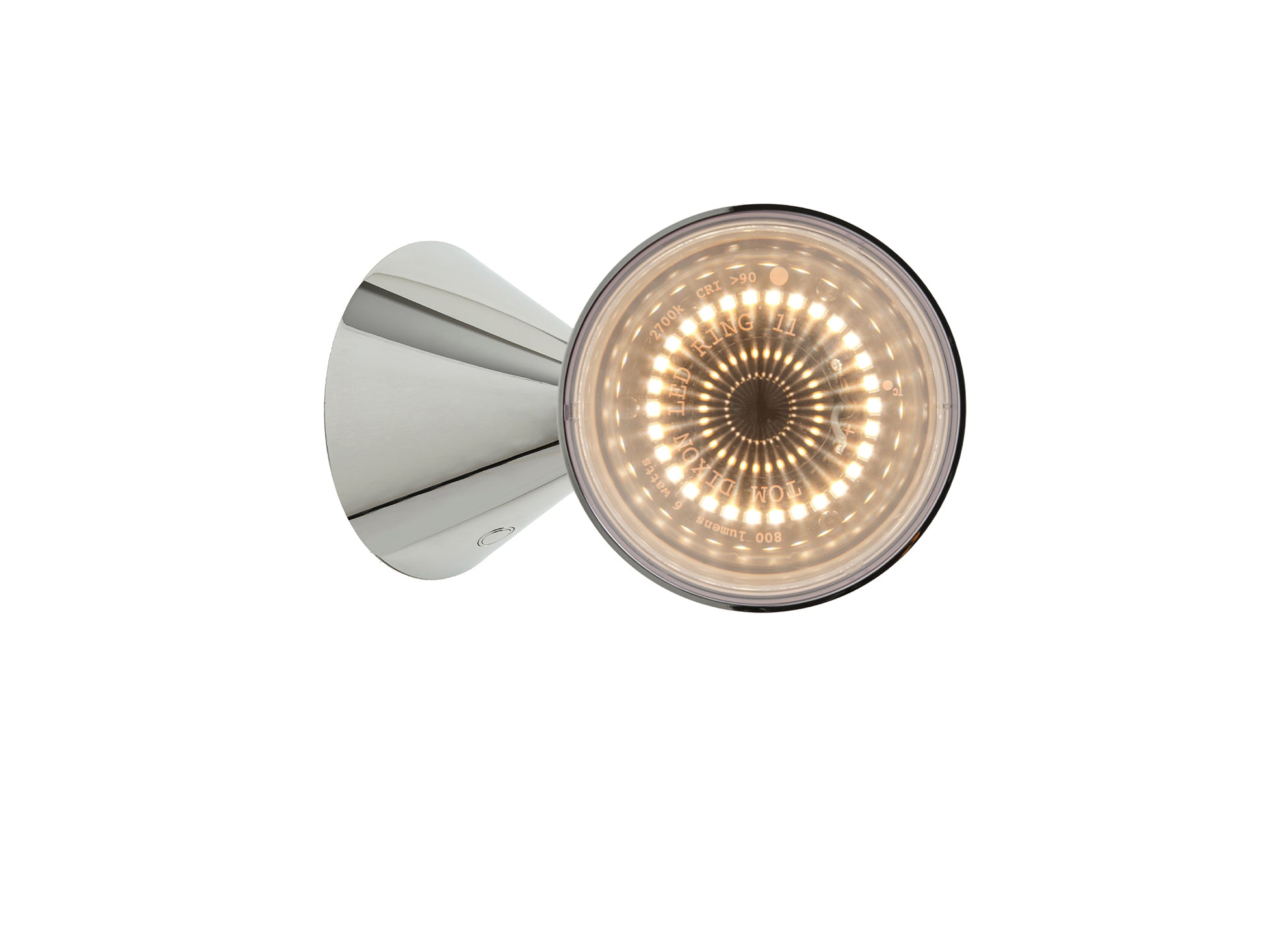 Pose LED Surface Light by Tom Dixon - Silver