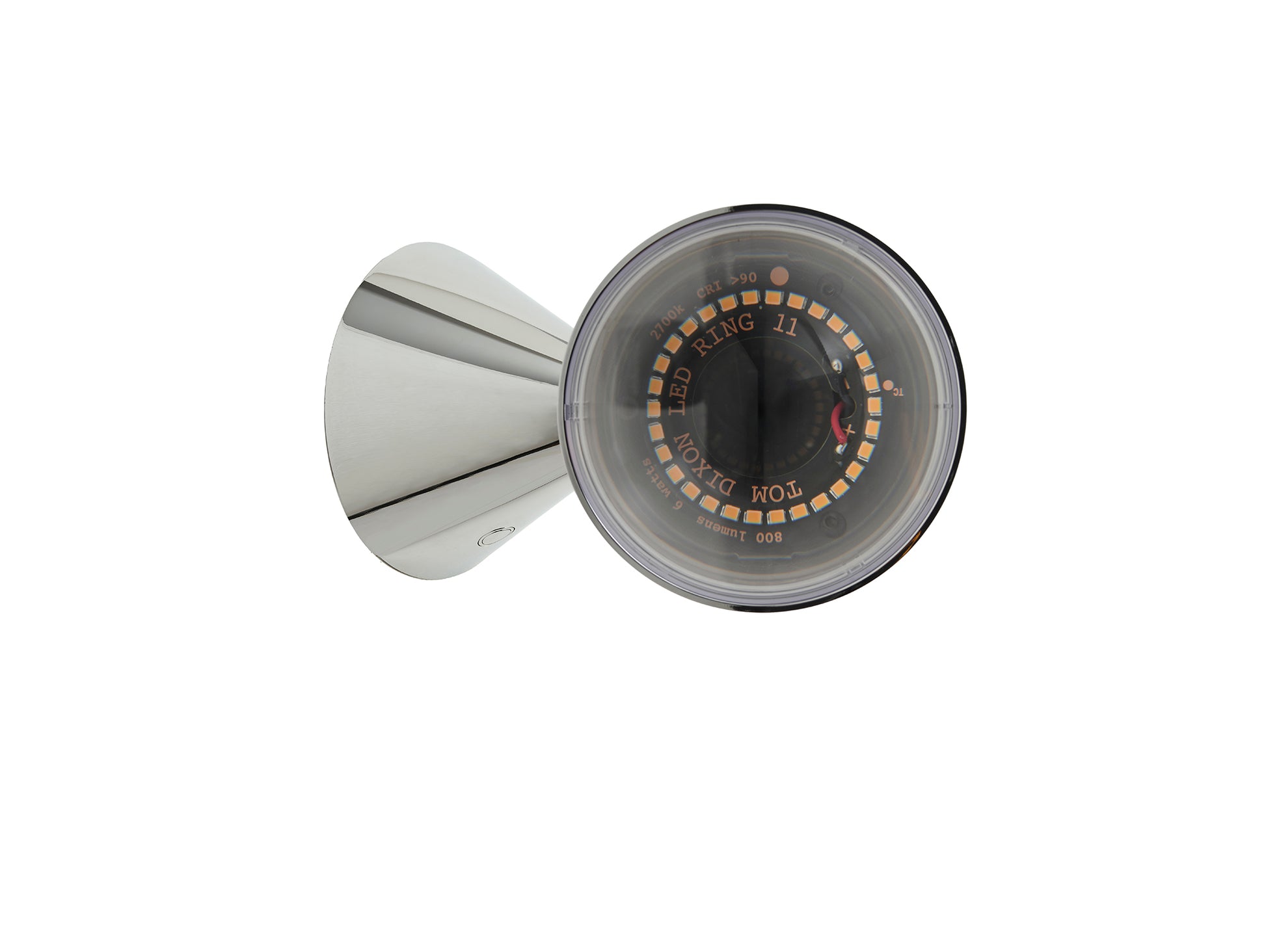 Pose LED Surface Light by Tom Dixon - Silver