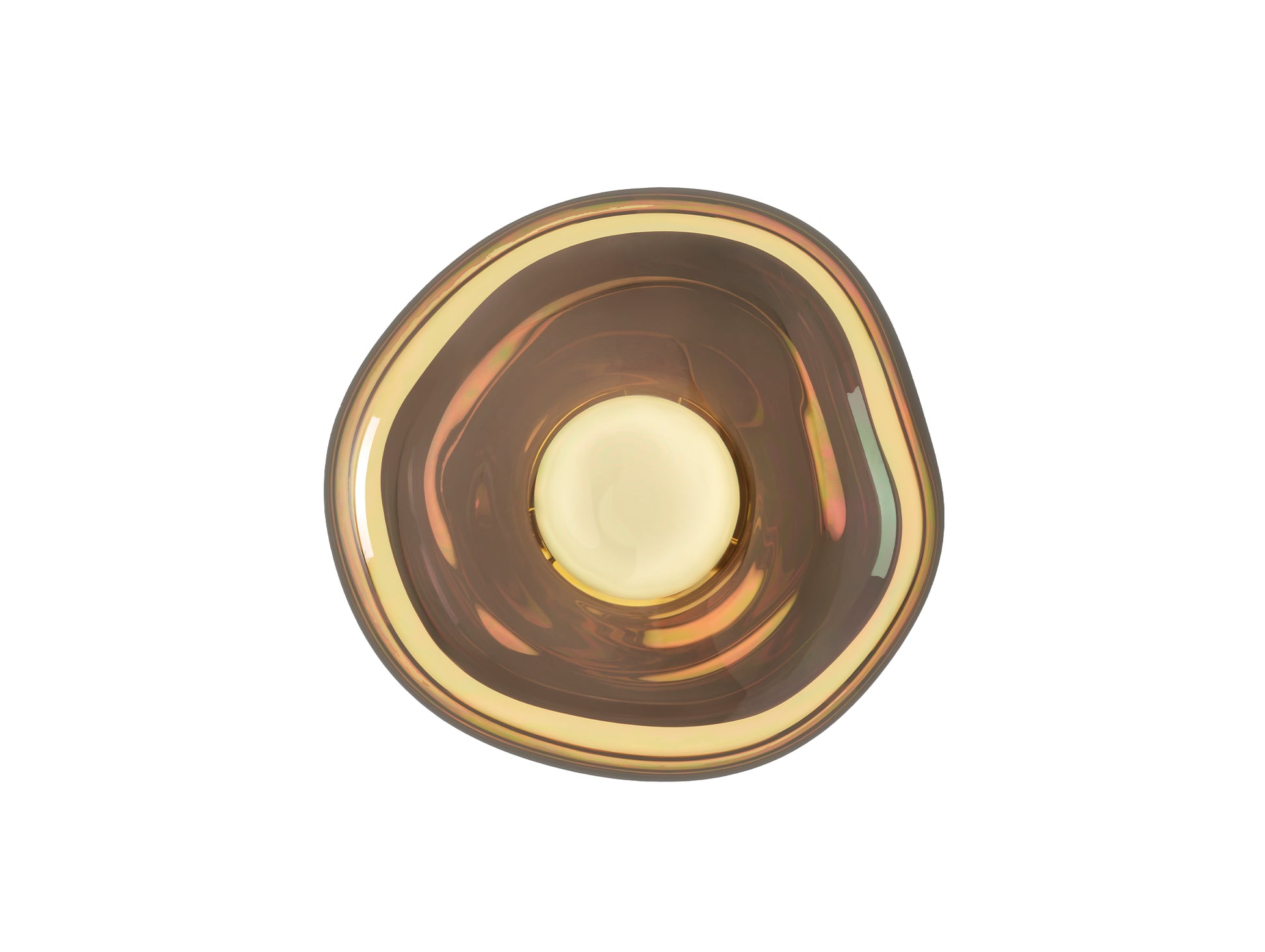 Melt Surface LED Wall Lamp by Tom Dixon - Bronze