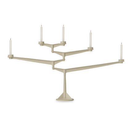 Spin Candelabra by Tom Dixon - Large / Putty