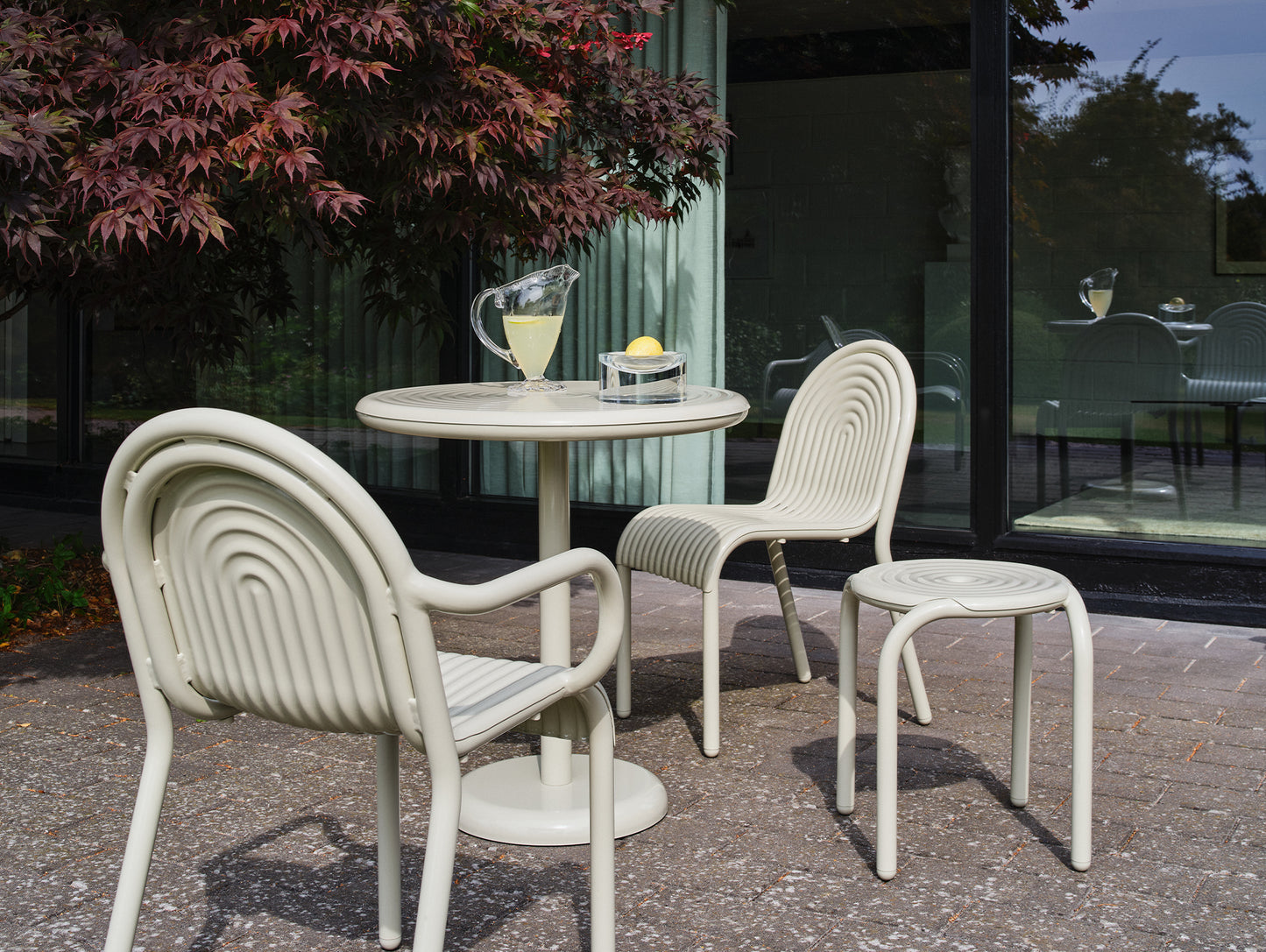 Groove Armchair by Tom Dixon - Putty