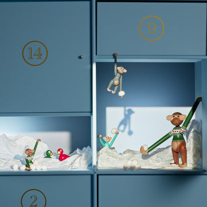 Christmas Jumper Monkey by Kay Bojesen