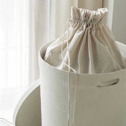 Hide Laundry Basket by Normann Copenhagen - Cream