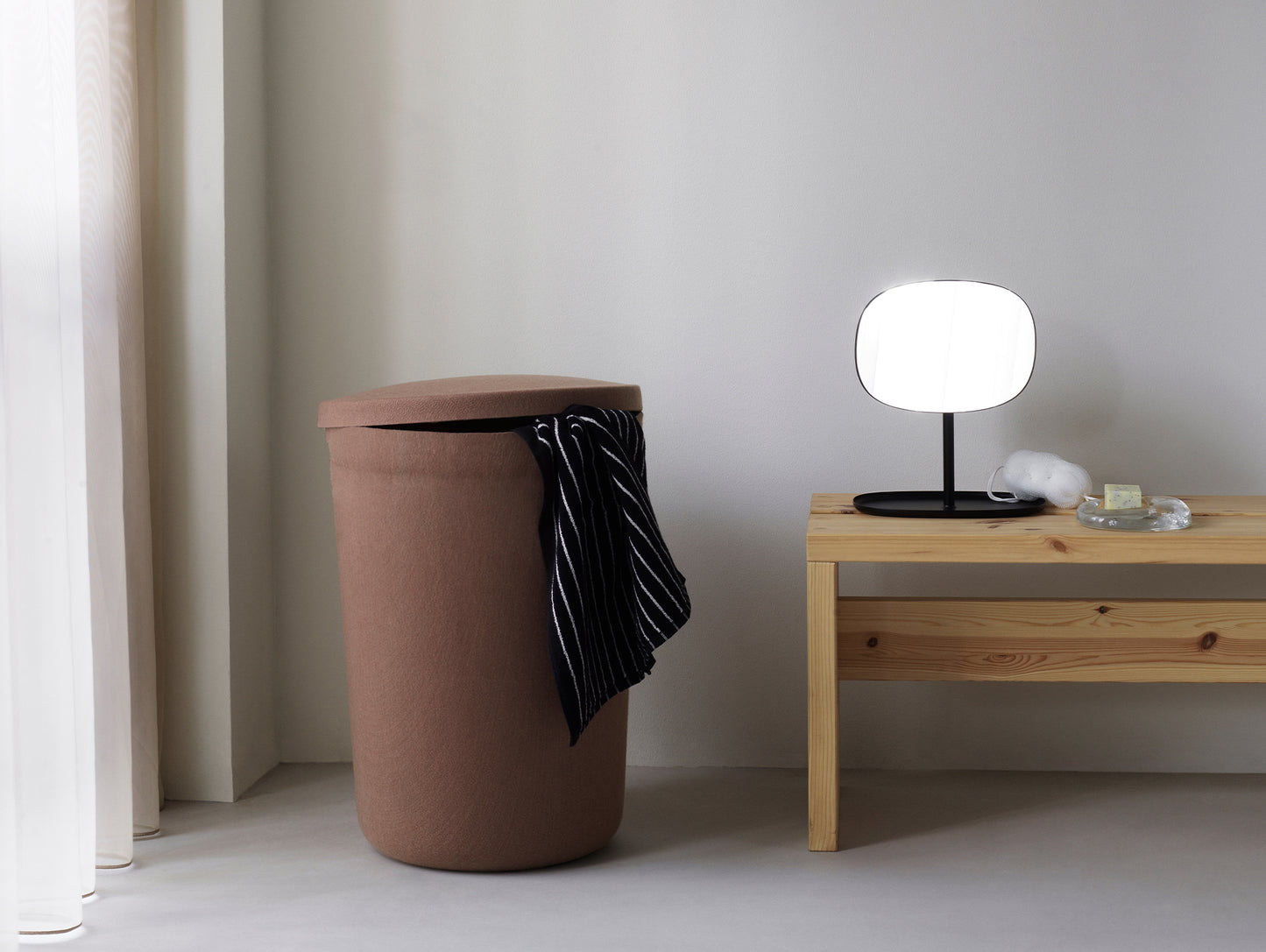 Hide Laundry Basket by Normann Copenhagen - Brown