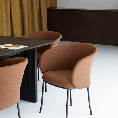 Knit Armchair by Normann Copenhagen - Brandy