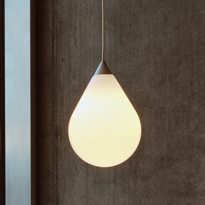 Flare Bead Opal E27 Pendant Light by Tom Dixon