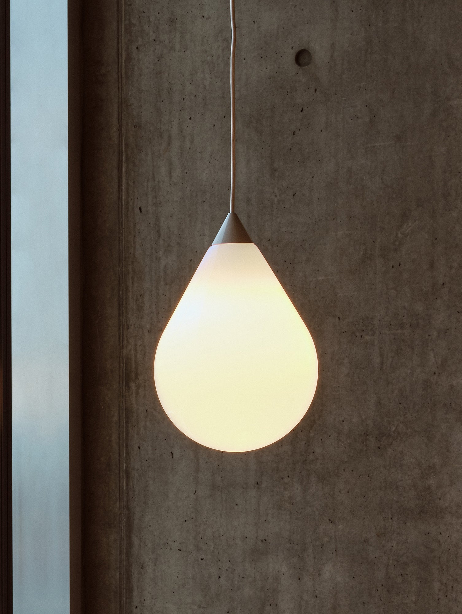 Flare Bead Opal E27 Pendant Light by Tom Dixon
