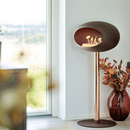 Steel High Fireplace