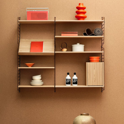 Tiny Cabinet by String - Oak