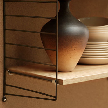 String System Shelves by String - Oak