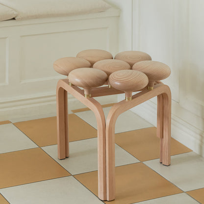 Utzon Stool by Fritz Hansen